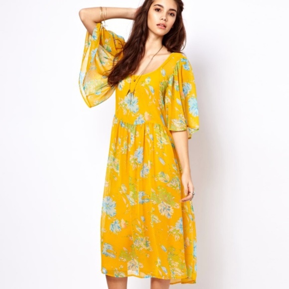 ASOS Dresses & Skirts - ASOS floral printed dress size 8